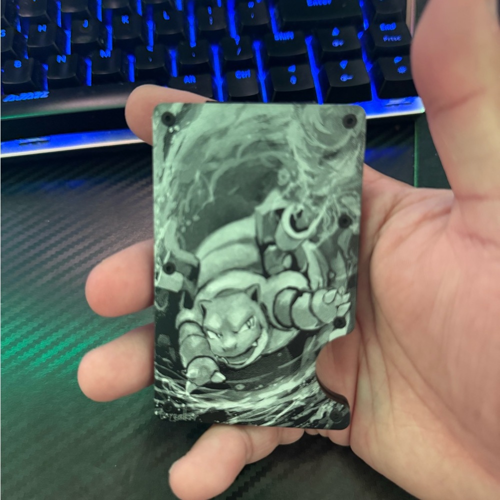 Blastoise Card Holder
